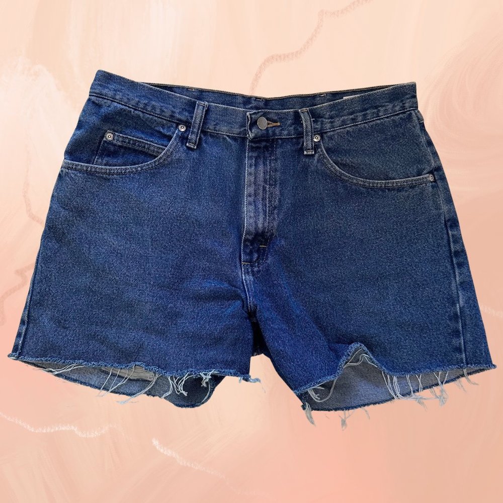 Vintage WRANGLER Denim Cut off Shorts